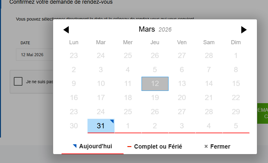 Calendrier Capago
