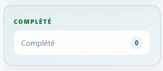 Dossiers complétés